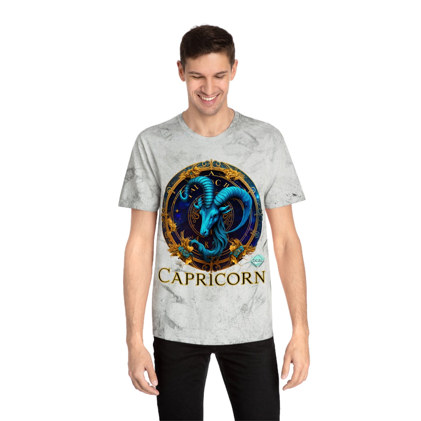 DCAL Zodiac Collection "Capricorn" Unisex Color Blast T-Shirt