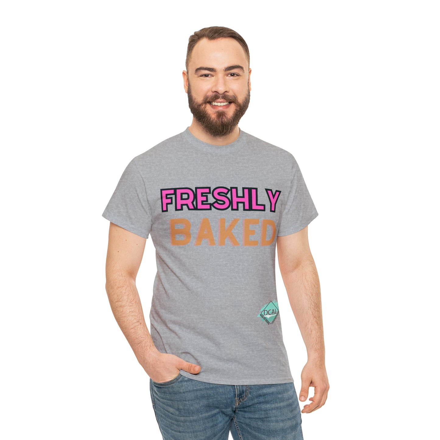 DCAL Graphic Tees "Freshly Baked" Unisex Heavy Cotton Tee