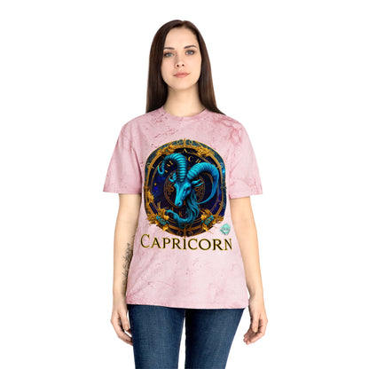 DCAL Zodiac Collection "Capricorn" Unisex Color Blast T-Shirt