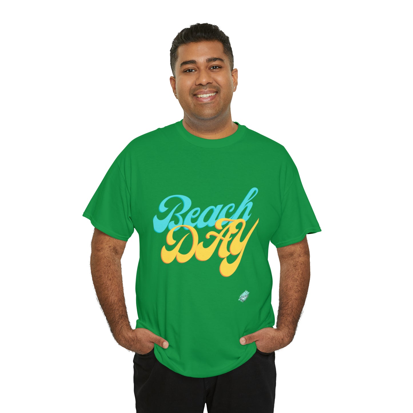 DCAL Beach collection "Beach Day" Unisex Heavy Cotton Tee