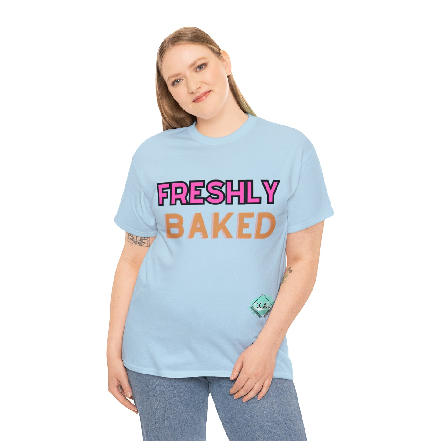 DCAL Graphic Tees "Freshly Baked" Unisex Heavy Cotton Tee