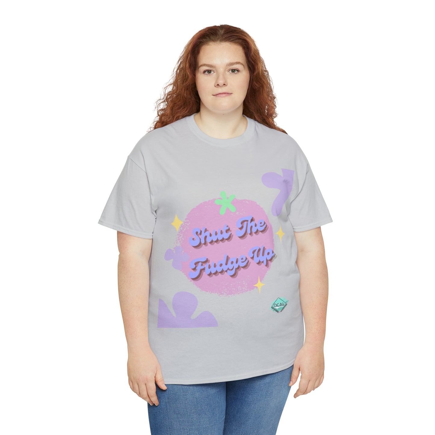 DCAL Graphic Tees "Shut The Fudge Up" Unisex Heavy Cotton Tee