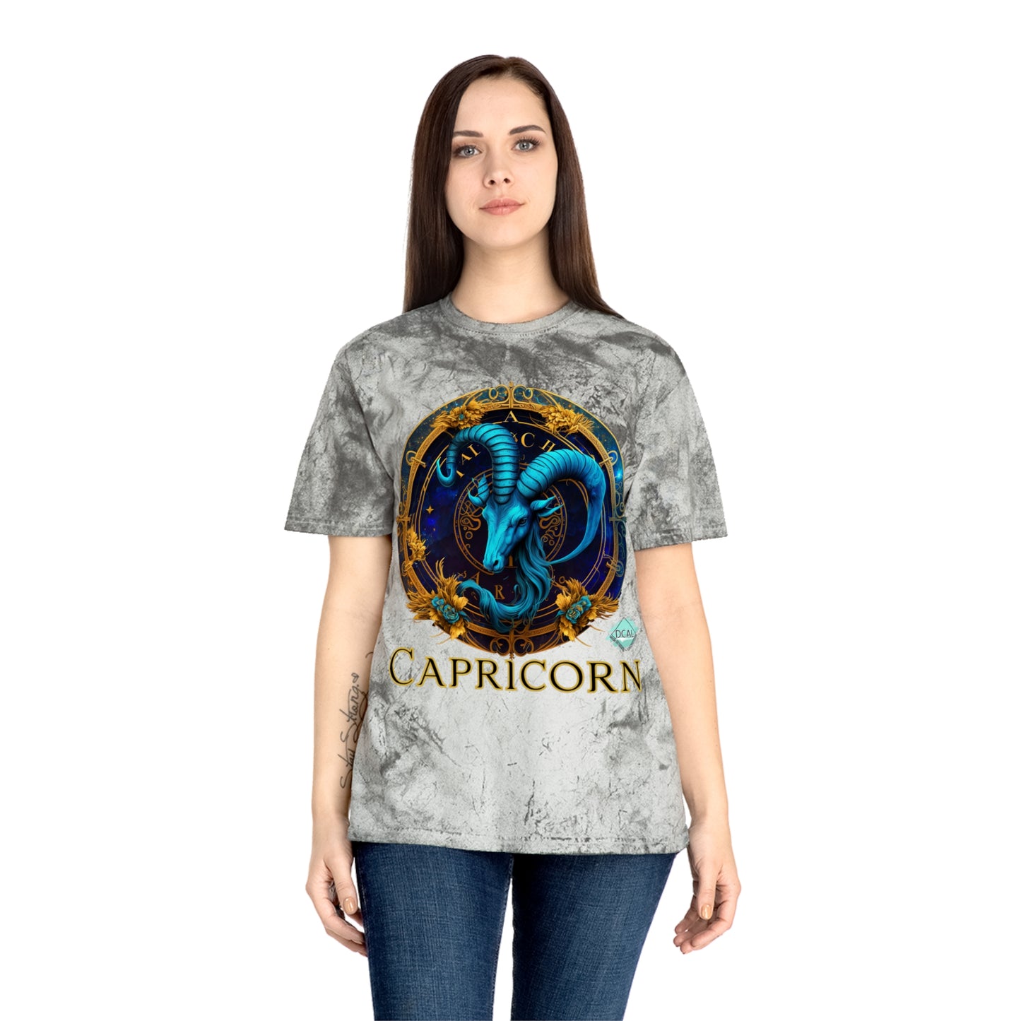 DCAL Zodiac Collection "Capricorn" Unisex Color Blast T-Shirt