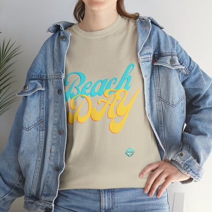 DCAL Beach collection "Beach Day" Unisex Heavy Cotton Tee