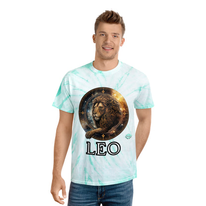 DCAL Zodiac Collection "LEO" Tie-Dye Tee, Cyclone