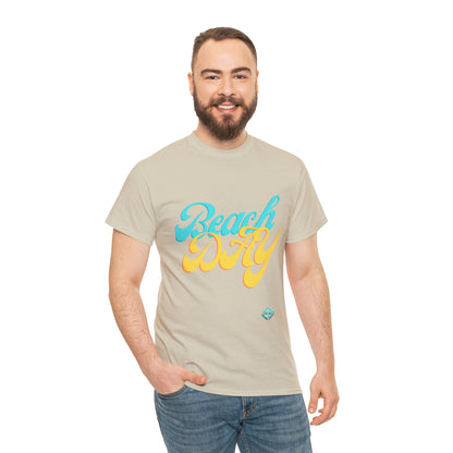 DCAL Beach collection "Beach Day" Unisex Heavy Cotton Tee