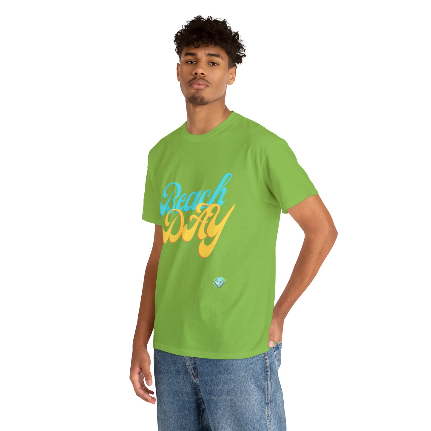 DCAL Beach collection "Beach Day" Unisex Heavy Cotton Tee