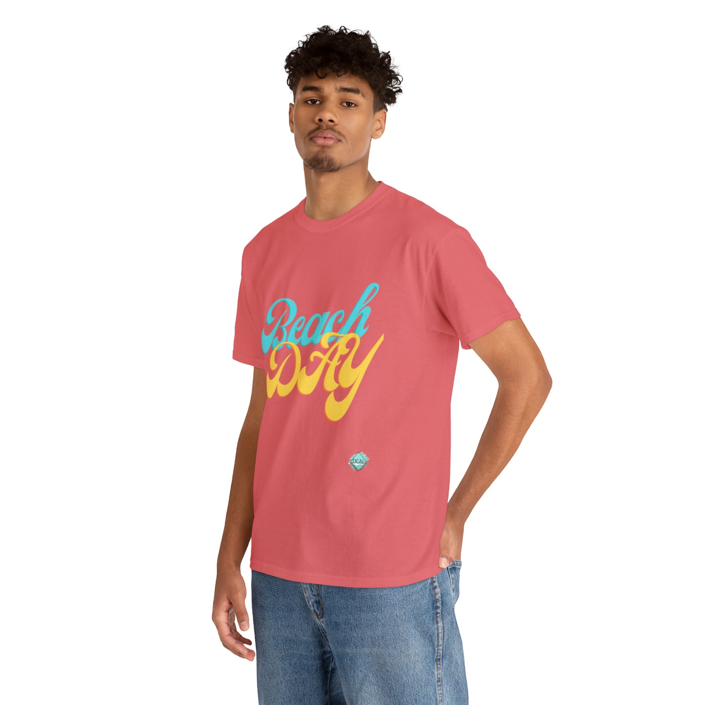 DCAL Beach collection "Beach Day" Unisex Heavy Cotton Tee