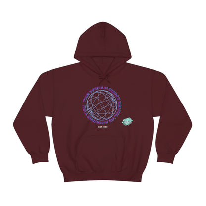 DCAL Graphic Tees "The World Don't Revolve Around you" Unisex Heavy Blend™ Hooded Sweatshirt
