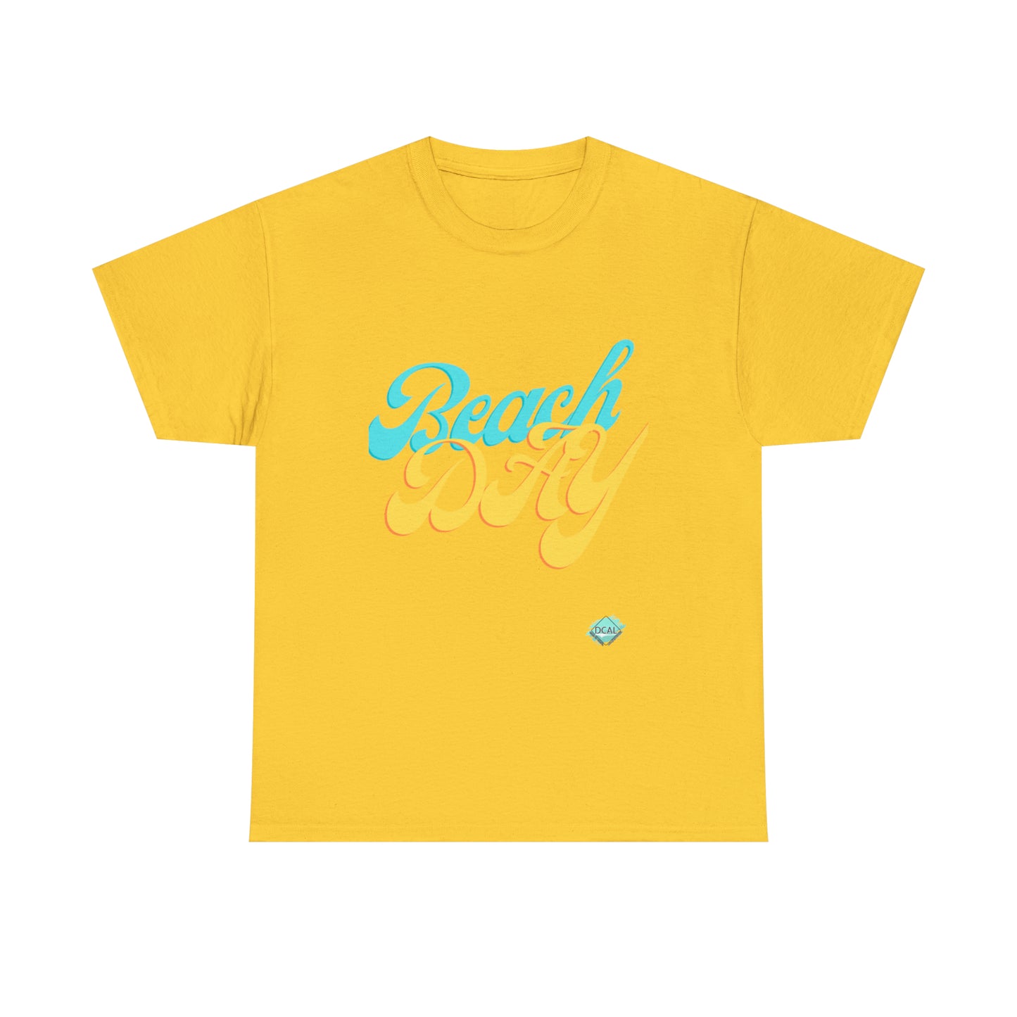DCAL Beach collection "Beach Day" Unisex Heavy Cotton Tee