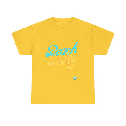 DCAL Beach collection "Beach Day" Unisex Heavy Cotton Tee