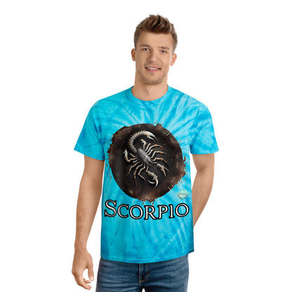 DCAL Zodiac Collection "Scropio" Tie-Dye Tee, Cyclone