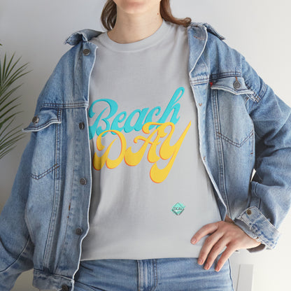 DCAL Beach collection "Beach Day" Unisex Heavy Cotton Tee