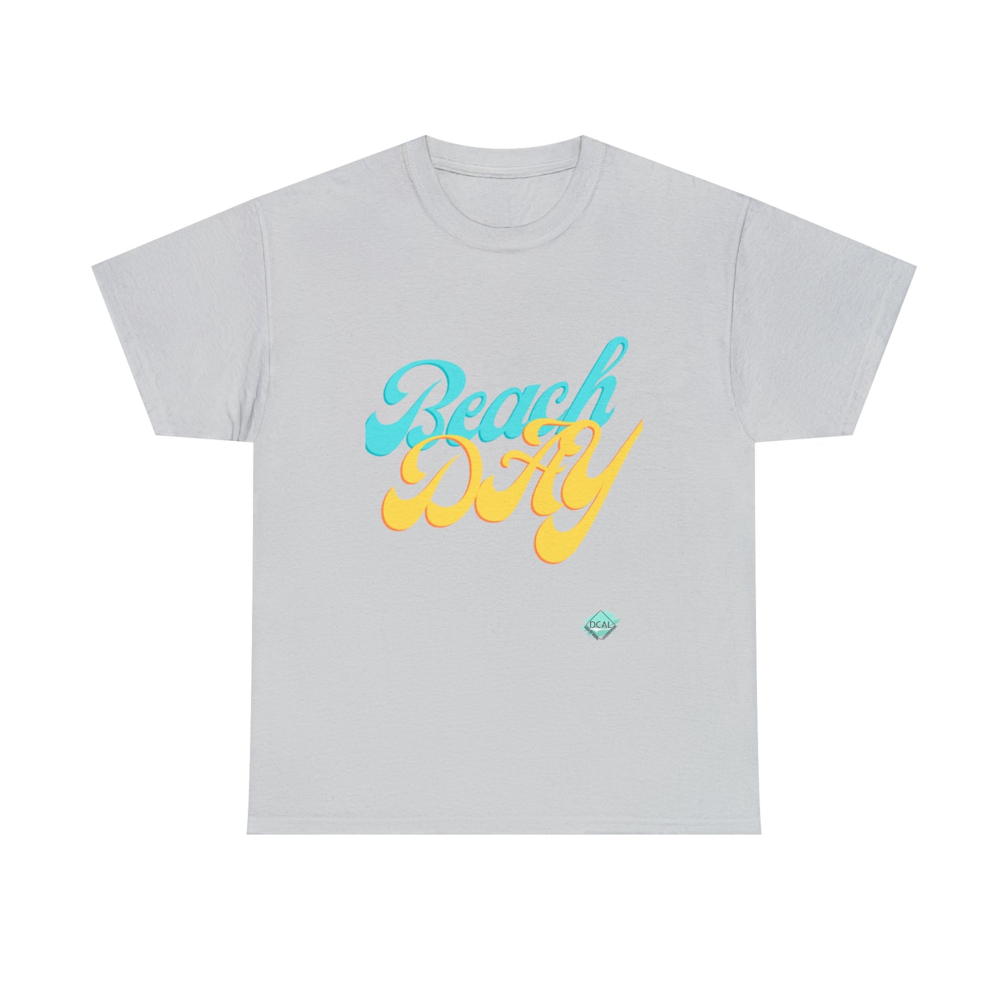 DCAL Beach collection "Beach Day" Unisex Heavy Cotton Tee