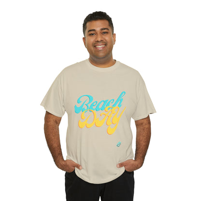 DCAL Beach collection "Beach Day" Unisex Heavy Cotton Tee