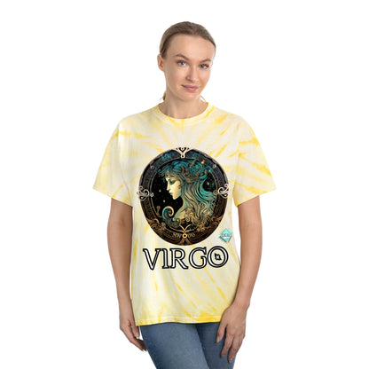 DCAL Zodiac Collection "VIRGO" Tie-Dye Tee, Cyclone