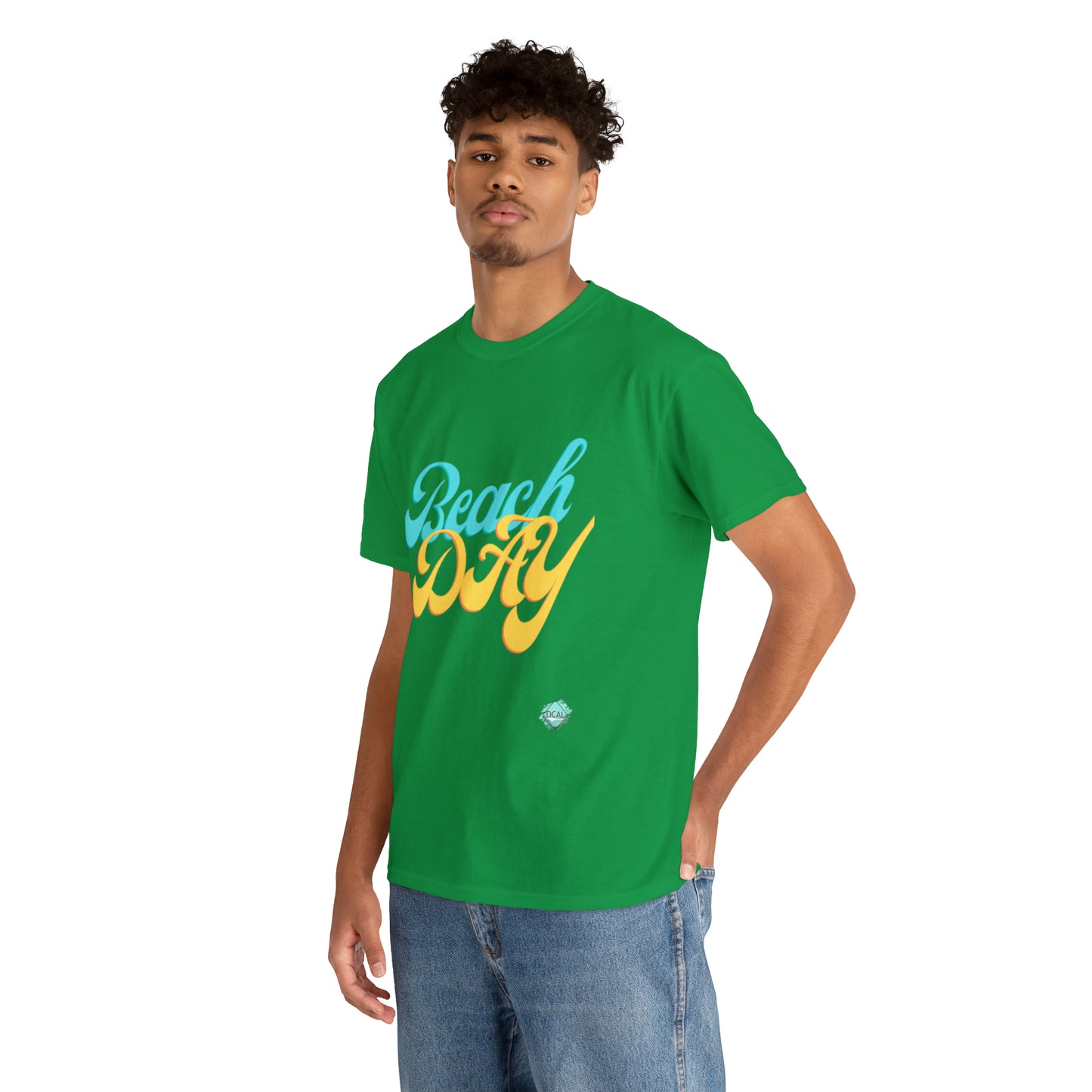 DCAL Beach collection "Beach Day" Unisex Heavy Cotton Tee