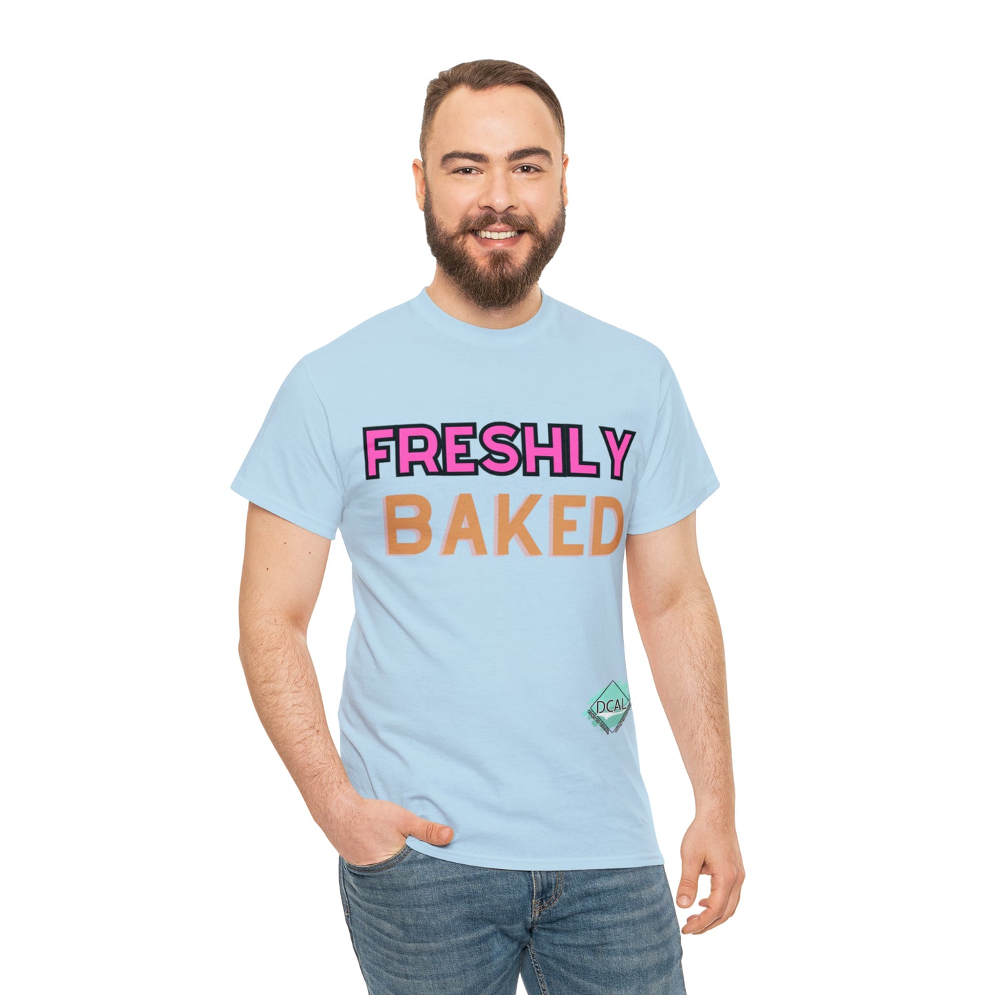 DCAL Graphic Tees "Freshly Baked" Unisex Heavy Cotton Tee
