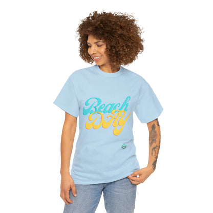 DCAL Beach collection "Beach Day" Unisex Heavy Cotton Tee