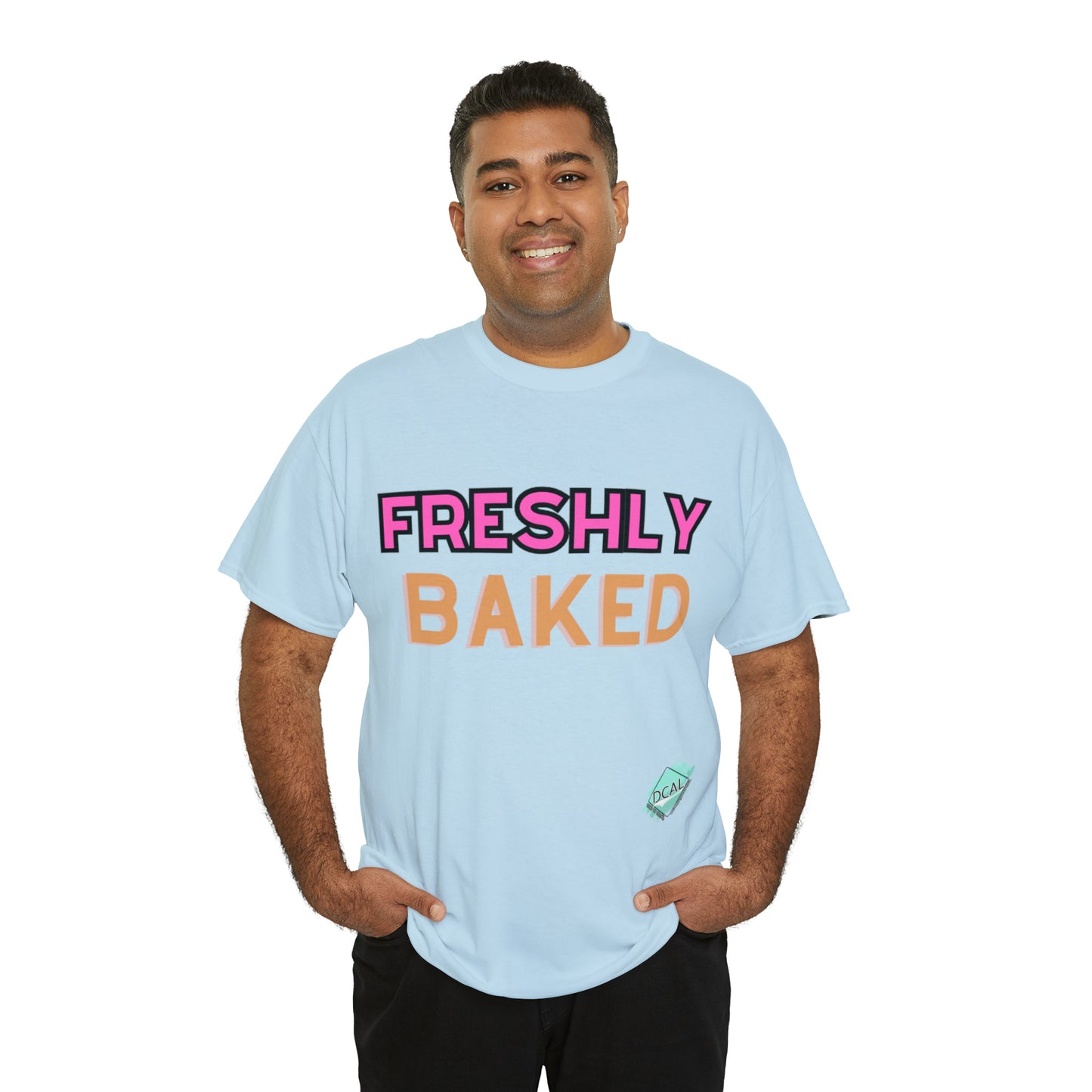 DCAL Graphic Tees "Freshly Baked" Unisex Heavy Cotton Tee