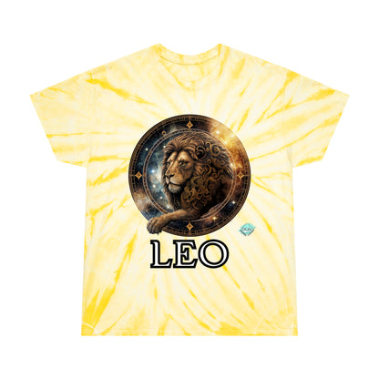 DCAL Zodiac Collection "LEO" Tie-Dye Tee, Cyclone