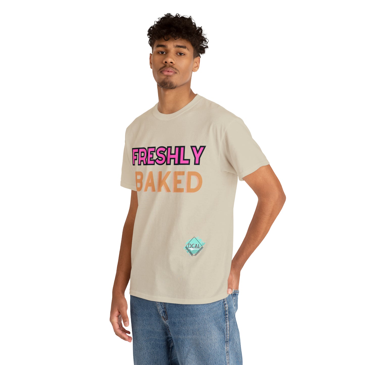 DCAL Graphic Tees "Freshly Baked" Unisex Heavy Cotton Tee