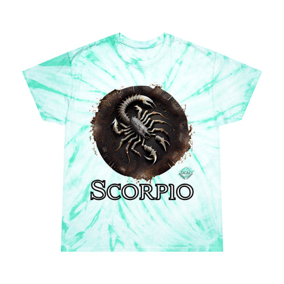 DCAL Zodiac Collection "Scropio" Tie-Dye Tee, Cyclone
