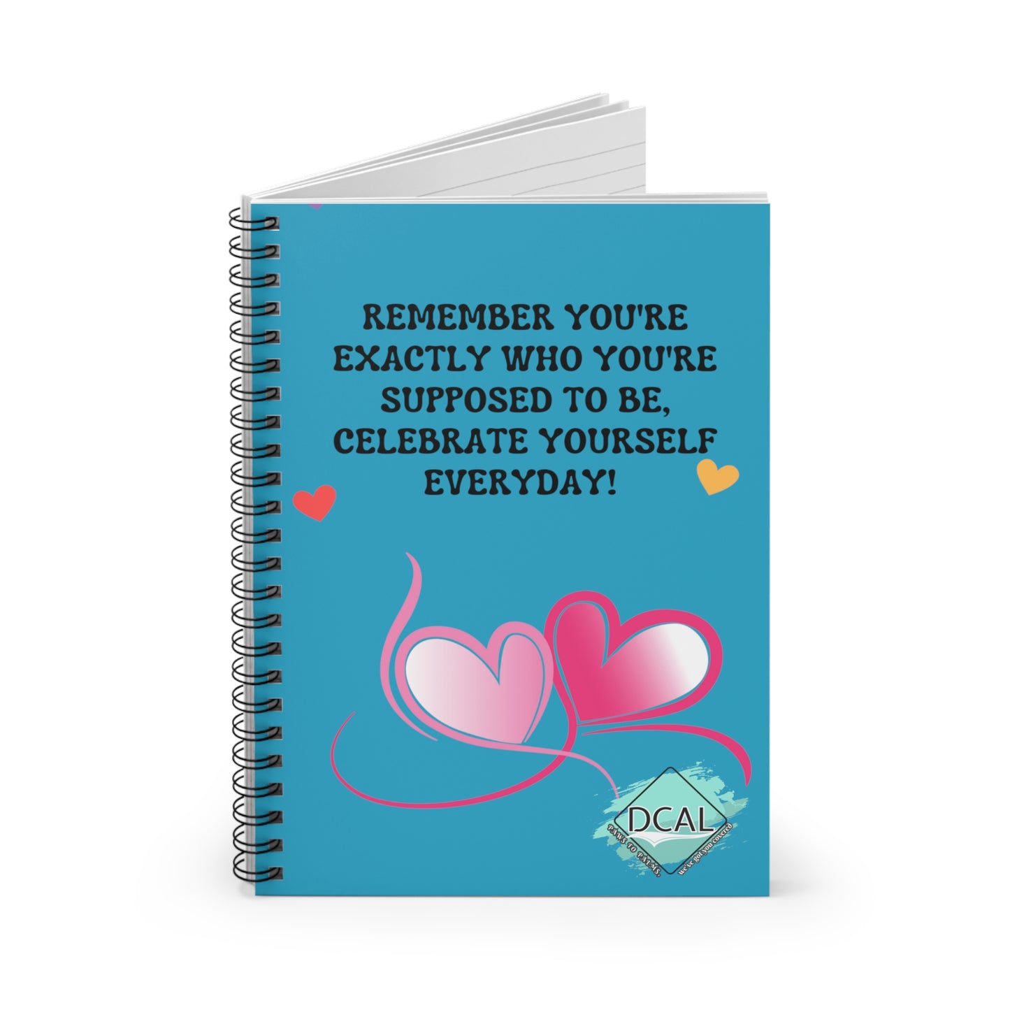 DCAL Accessories "Remember Who You Are" Spiral journal