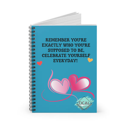 DCAL Accessories "Remember Who You Are" Spiral journal
