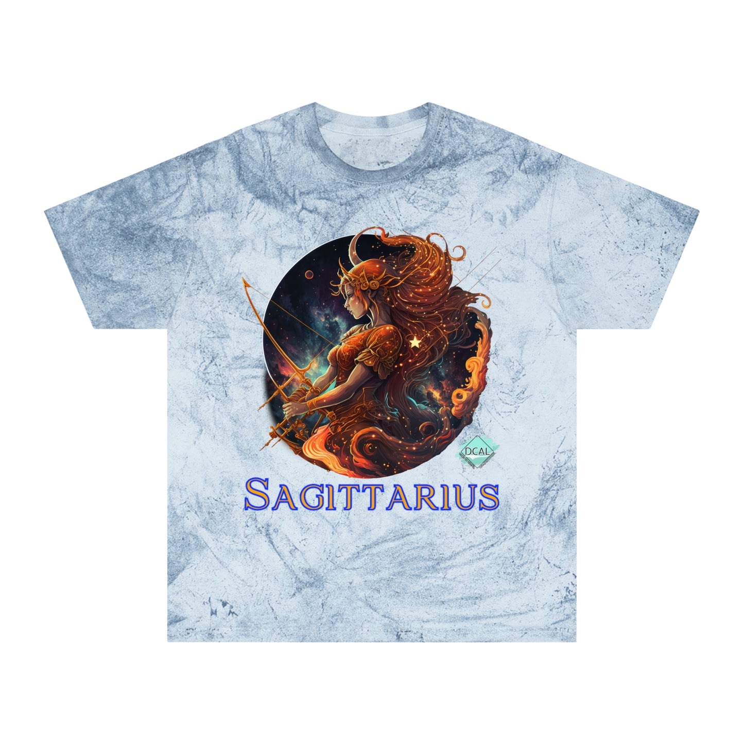DCAL Zodiac Collection "Sagittarius" Color Blast T-Shirt
