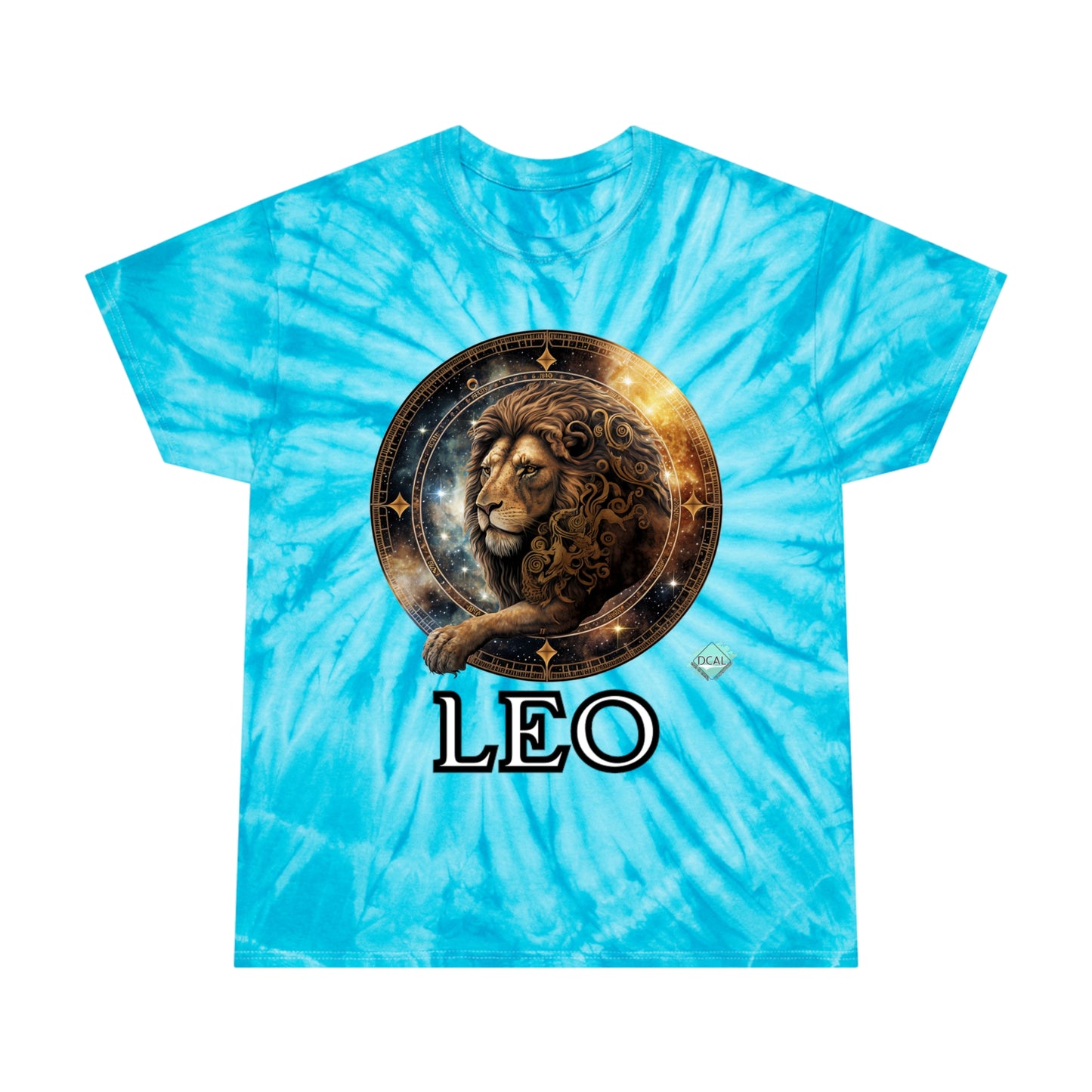 DCAL Zodiac Collection "LEO" Tie-Dye Tee, Cyclone
