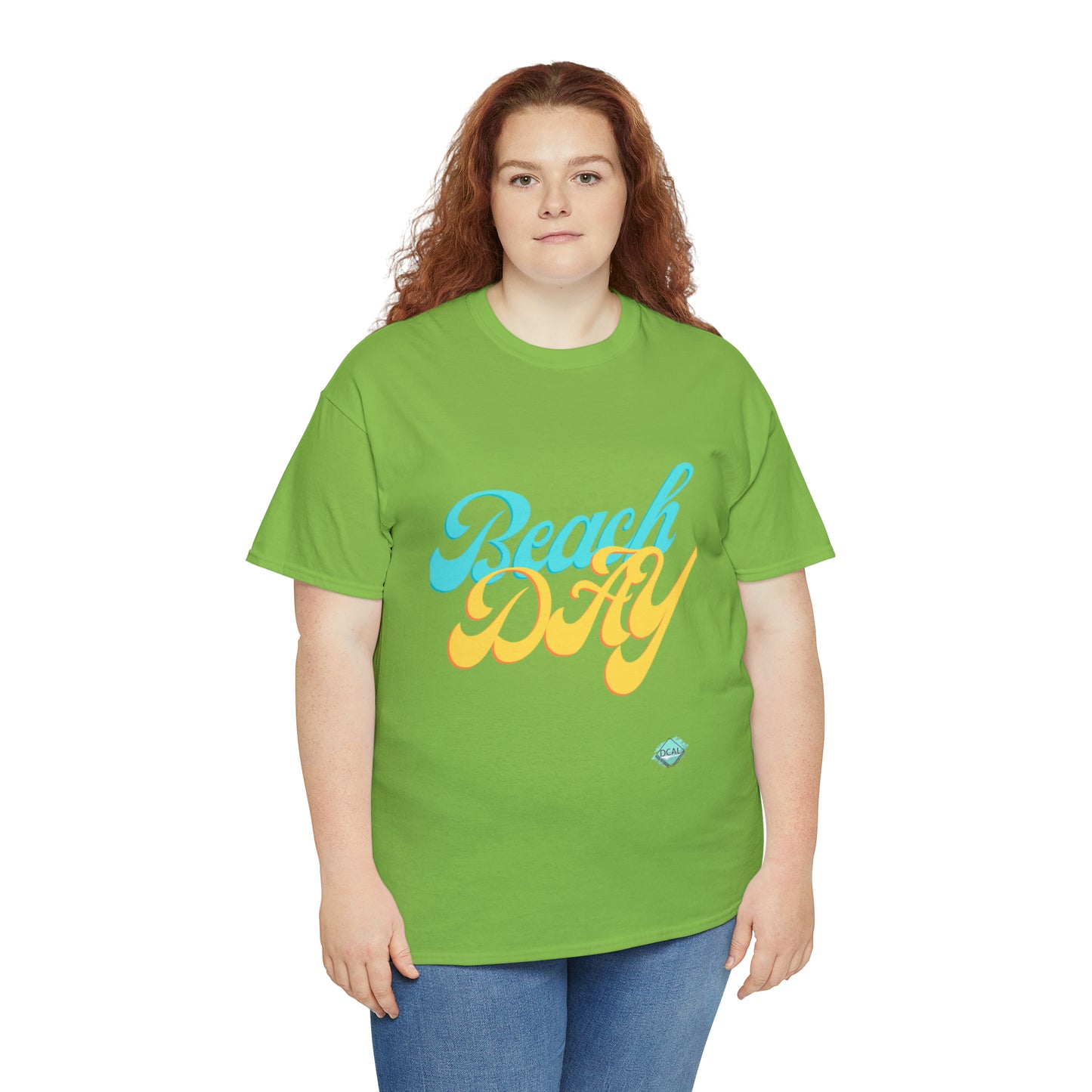 DCAL Beach collection "Beach Day" Unisex Heavy Cotton Tee
