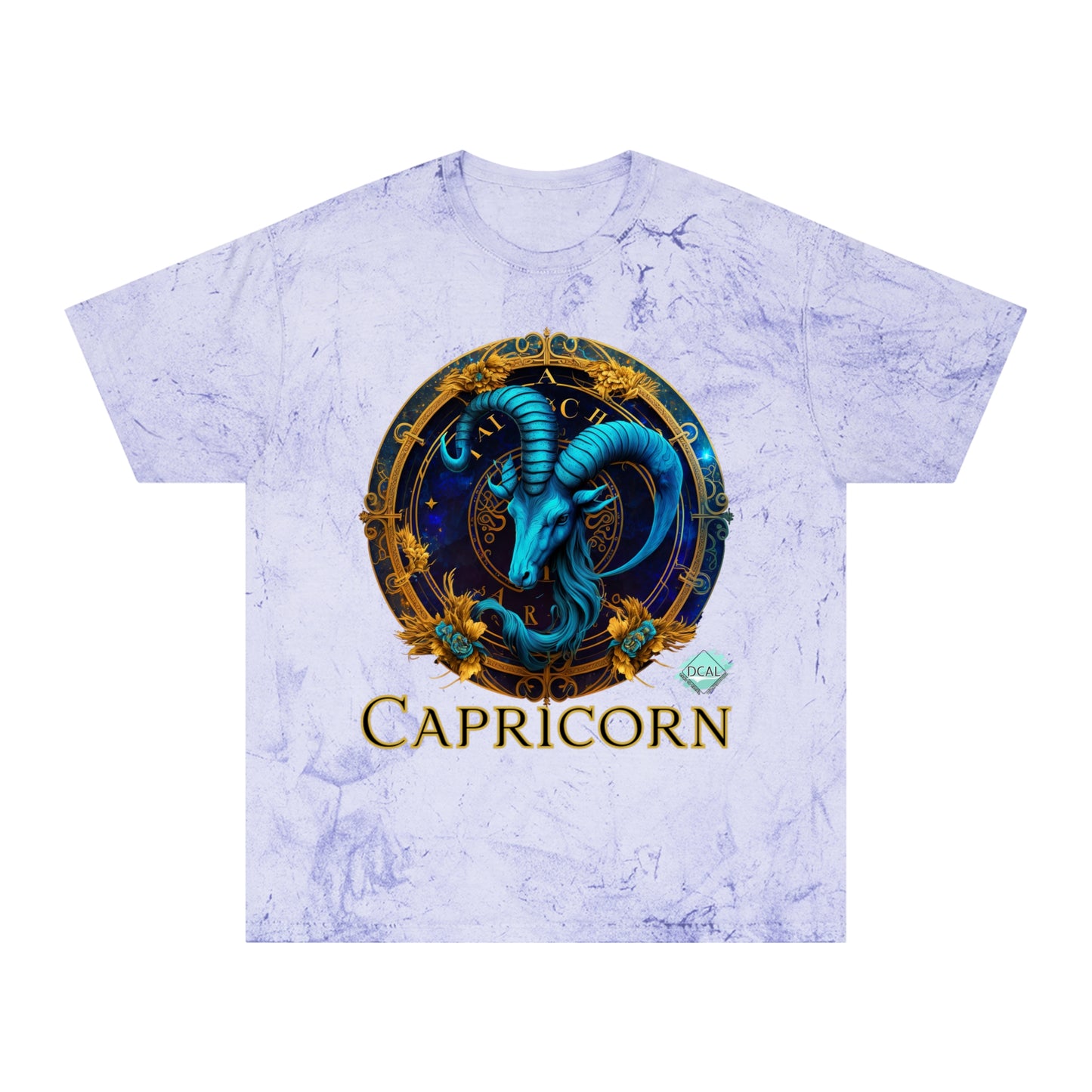 DCAL Zodiac Collection "Capricorn" Unisex Color Blast T-Shirt