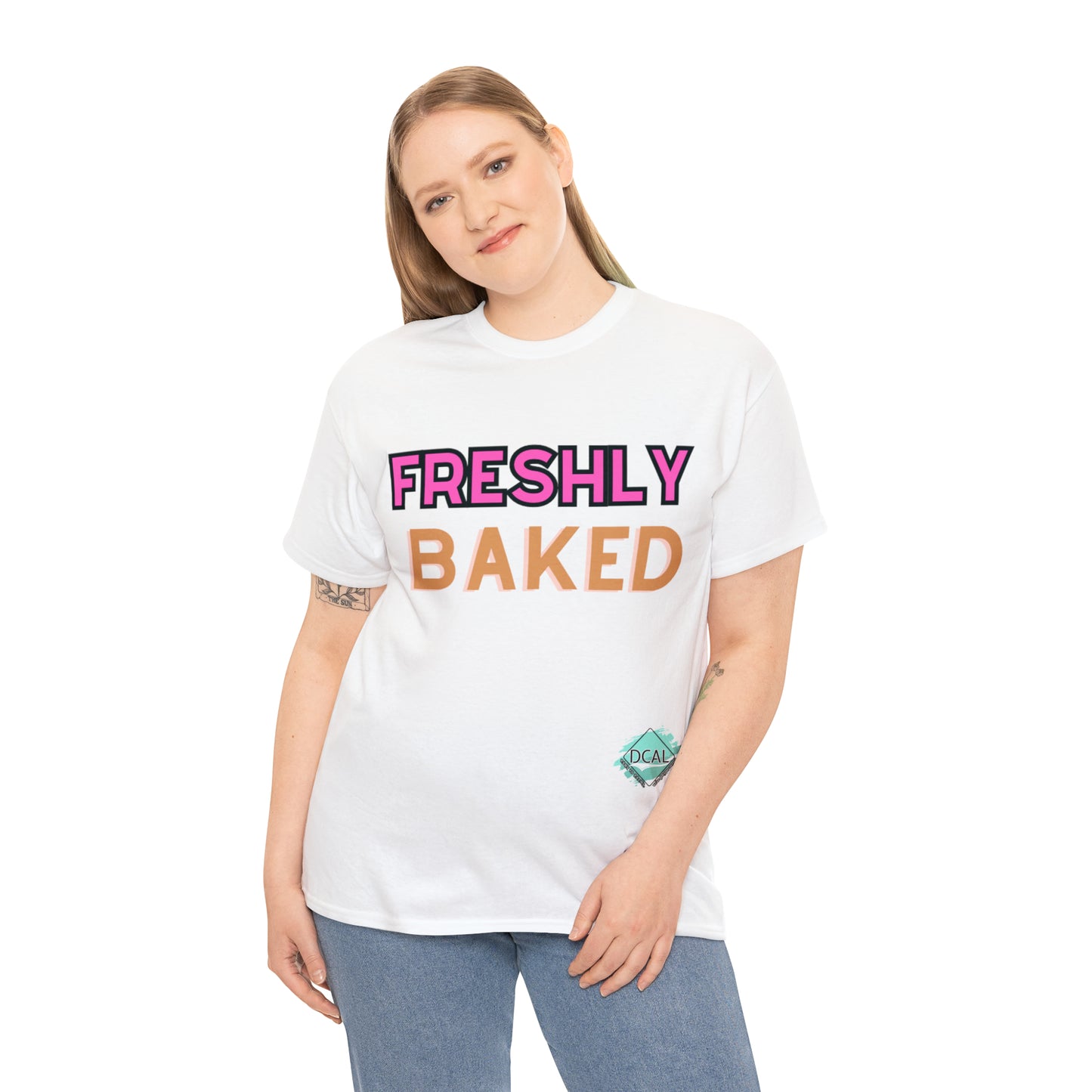 DCAL Graphic Tees "Freshly Baked" Unisex Heavy Cotton Tee