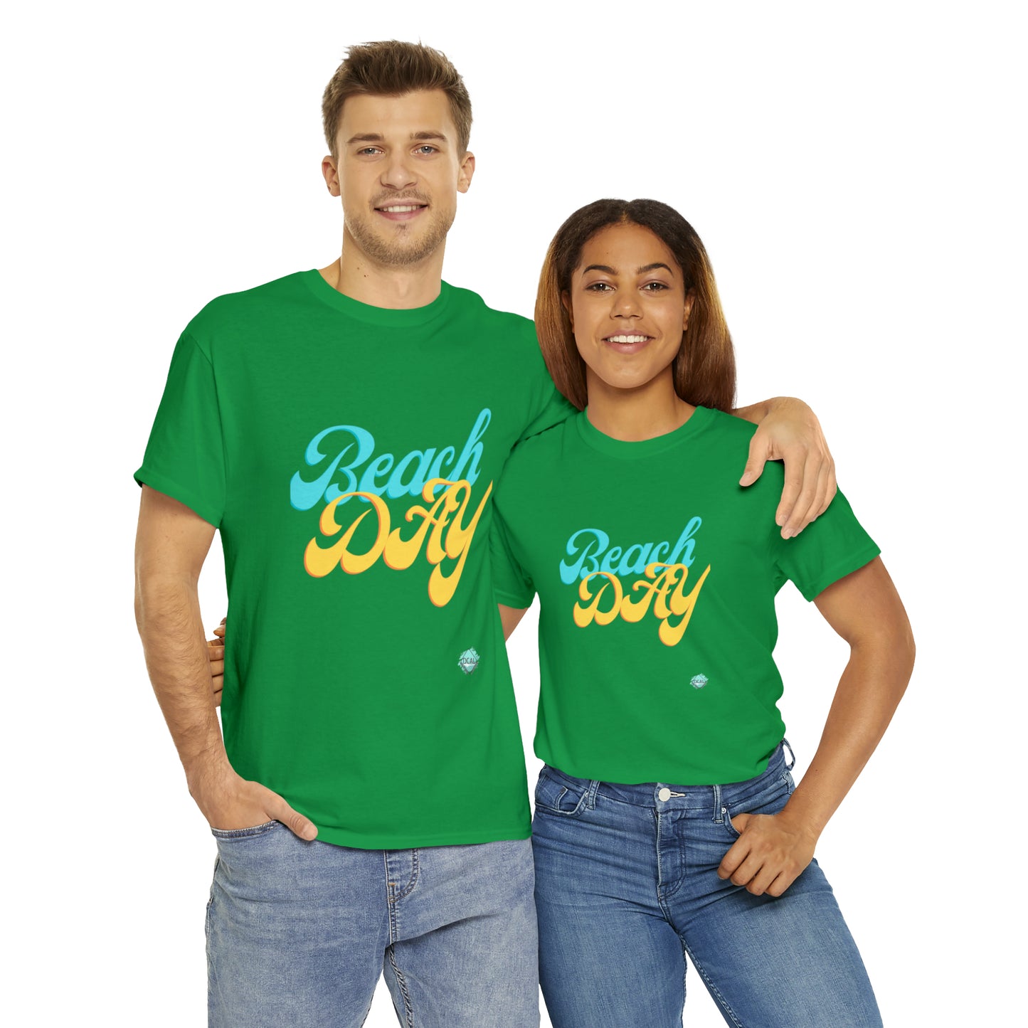 DCAL Beach collection "Beach Day" Unisex Heavy Cotton Tee