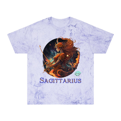 DCAL Zodiac Collection "Sagittarius" Color Blast T-Shirt