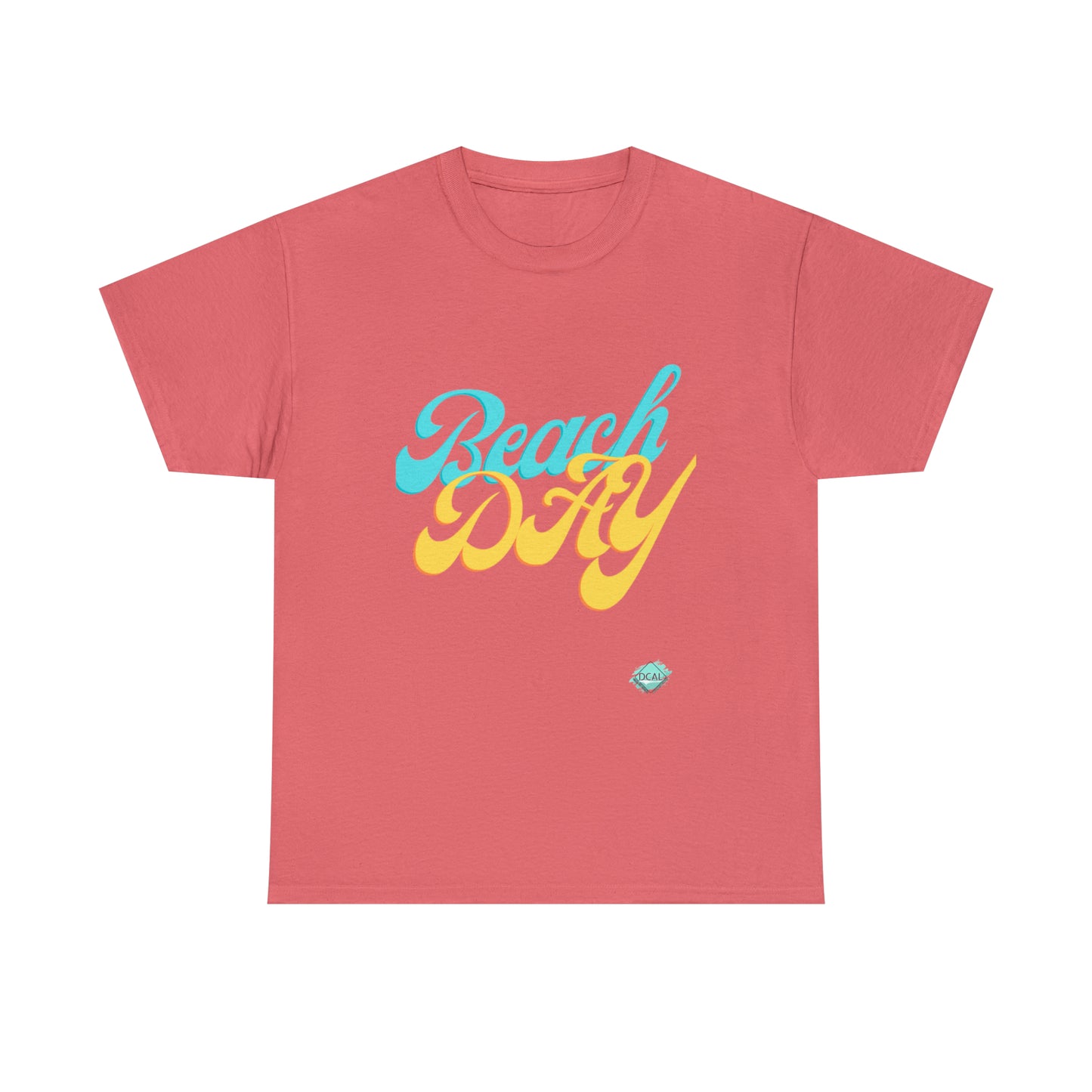 DCAL Beach collection "Beach Day" Unisex Heavy Cotton Tee
