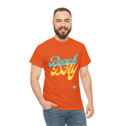 DCAL Beach collection "Beach Day" Unisex Heavy Cotton Tee