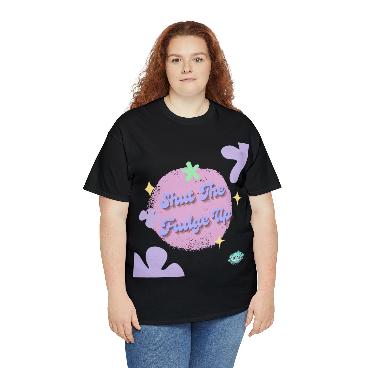 DCAL Graphic Tees "Shut The Fudge Up" Unisex Heavy Cotton Tee