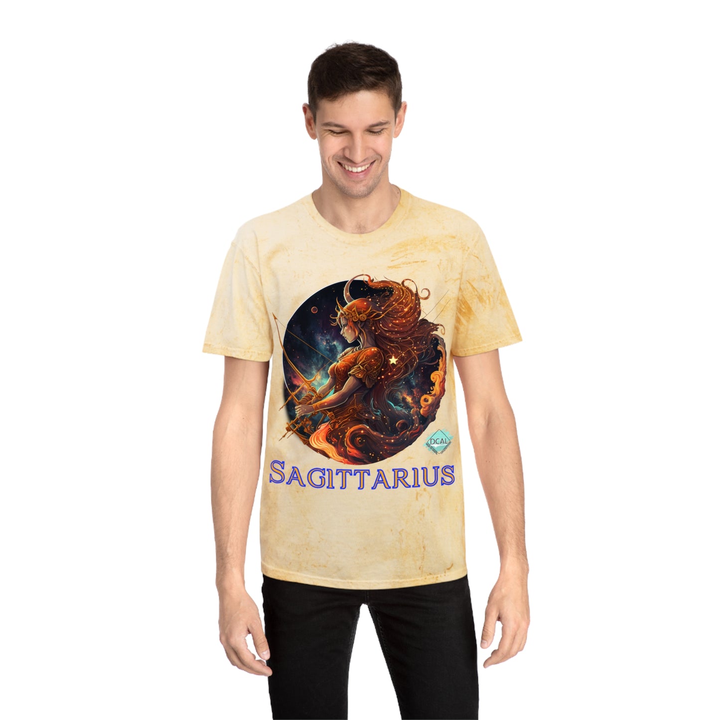 DCAL Zodiac Collection "Sagittarius" Color Blast T-Shirt
