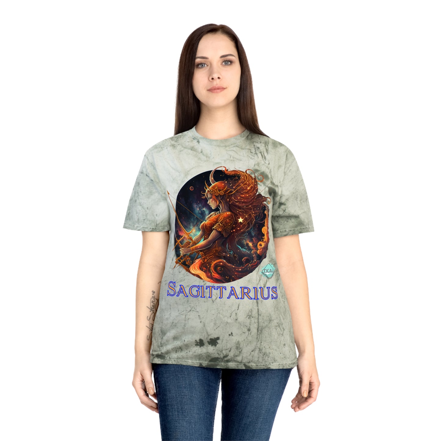 DCAL Zodiac Collection "Sagittarius" Color Blast T-Shirt