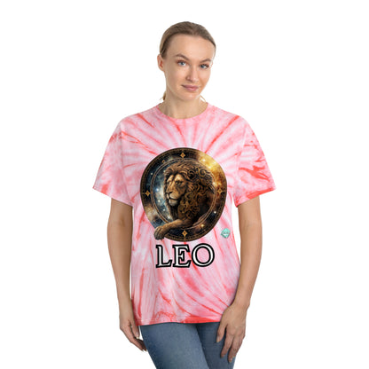DCAL Zodiac Collection "LEO" Tie-Dye Tee, Cyclone
