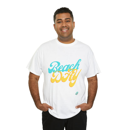 DCAL Beach collection "Beach Day" Unisex Heavy Cotton Tee