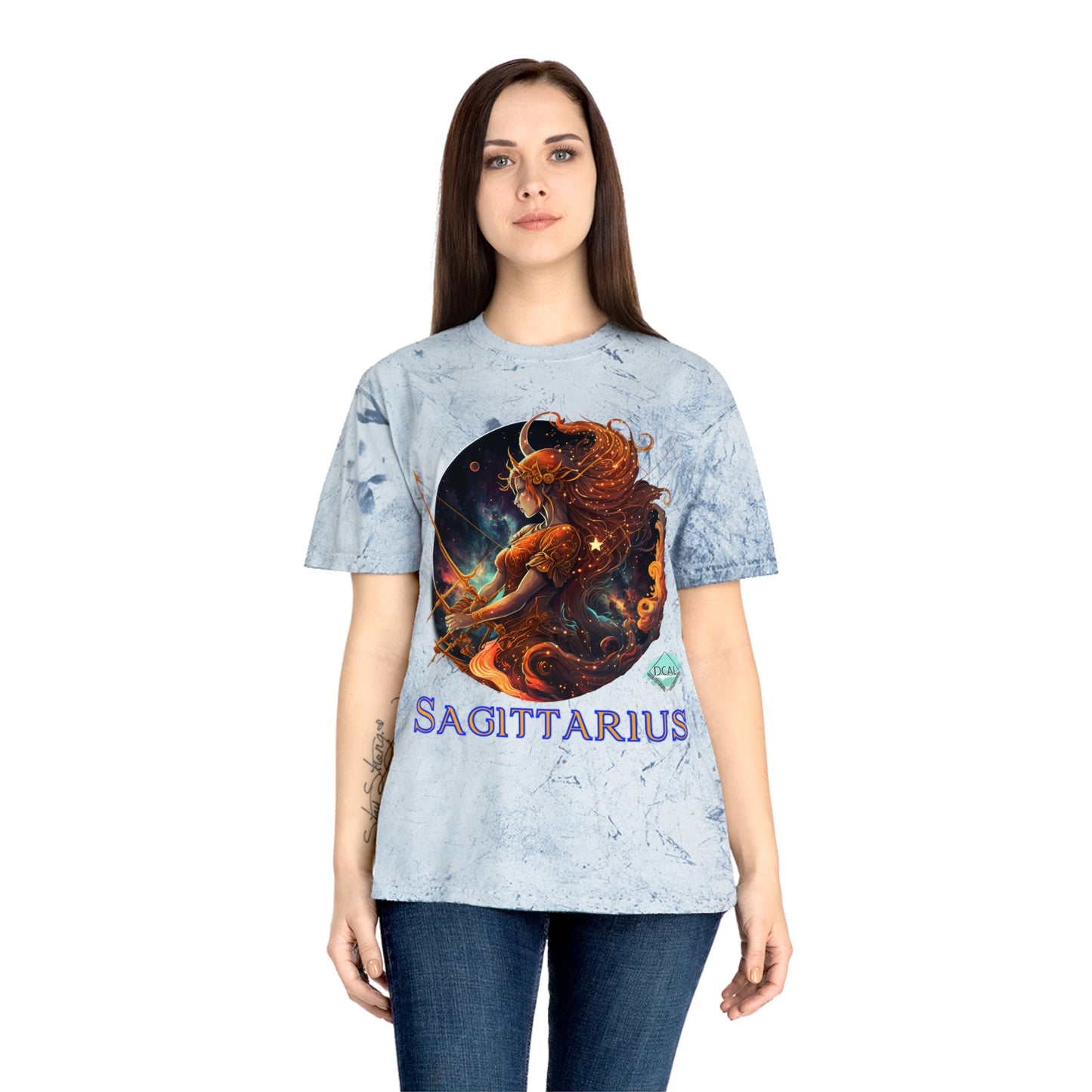 DCAL Zodiac Collection "Sagittarius" Color Blast T-Shirt