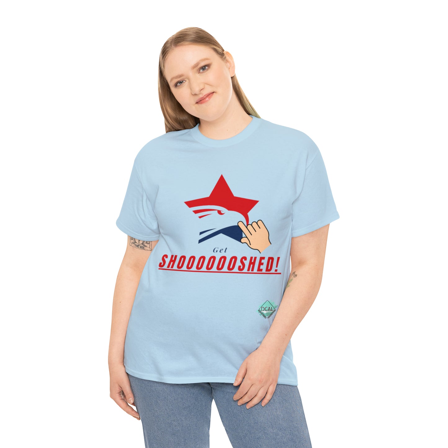 DCAL Graphic Tees "Get Shooshed" Heavy Cotton Tee