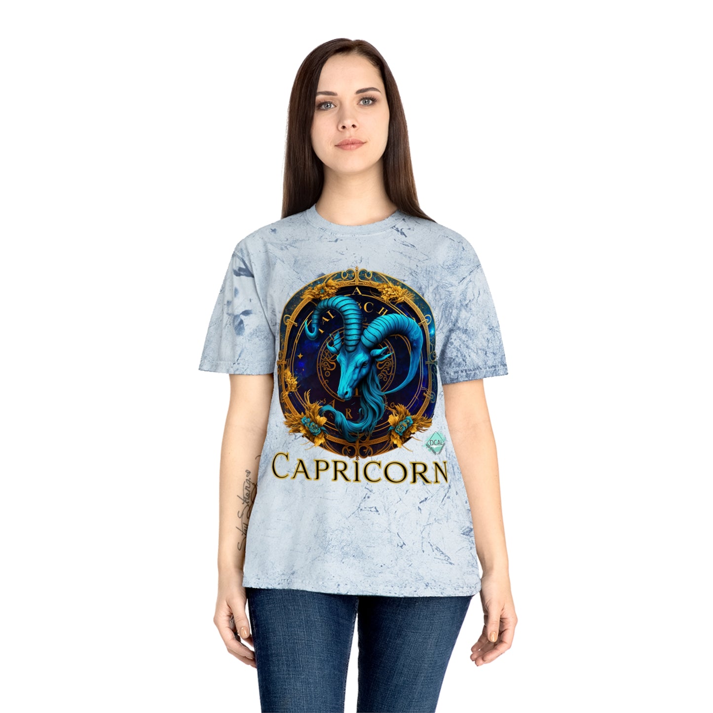 DCAL Zodiac Collection "Capricorn" Unisex Color Blast T-Shirt