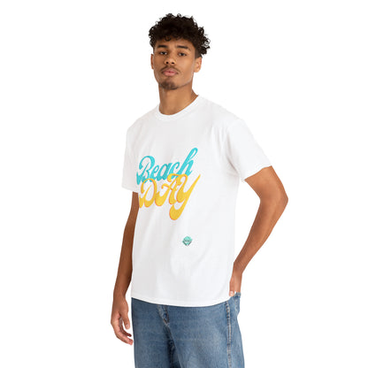 DCAL Beach collection "Beach Day" Unisex Heavy Cotton Tee