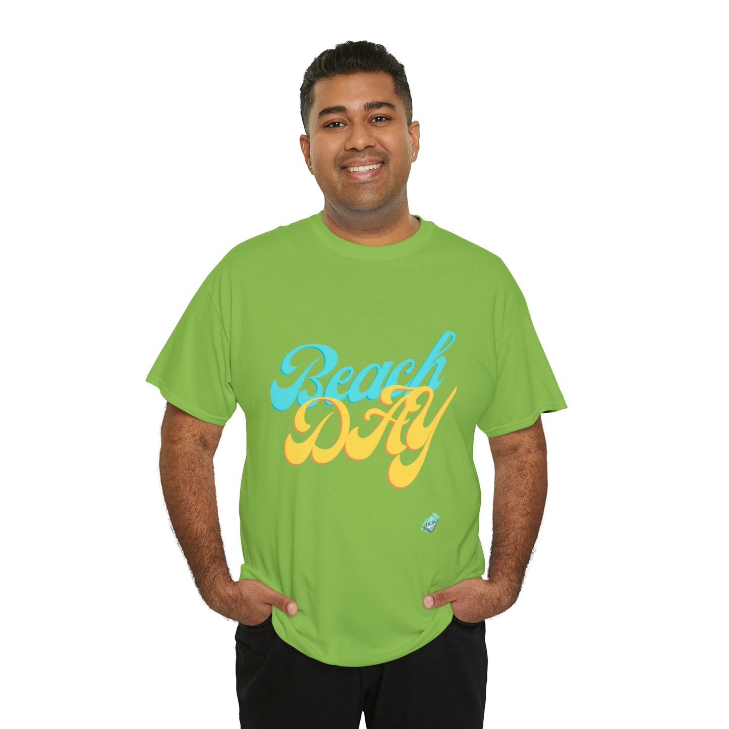 DCAL Beach collection "Beach Day" Unisex Heavy Cotton Tee