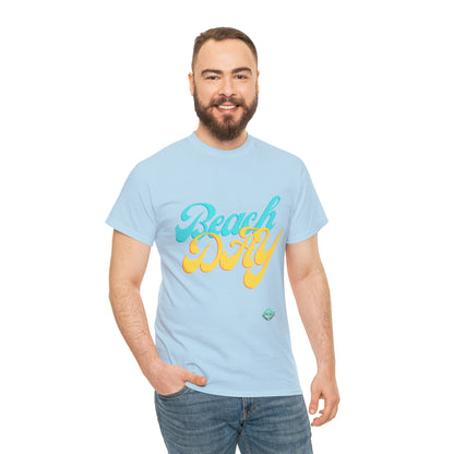 DCAL Beach collection "Beach Day" Unisex Heavy Cotton Tee