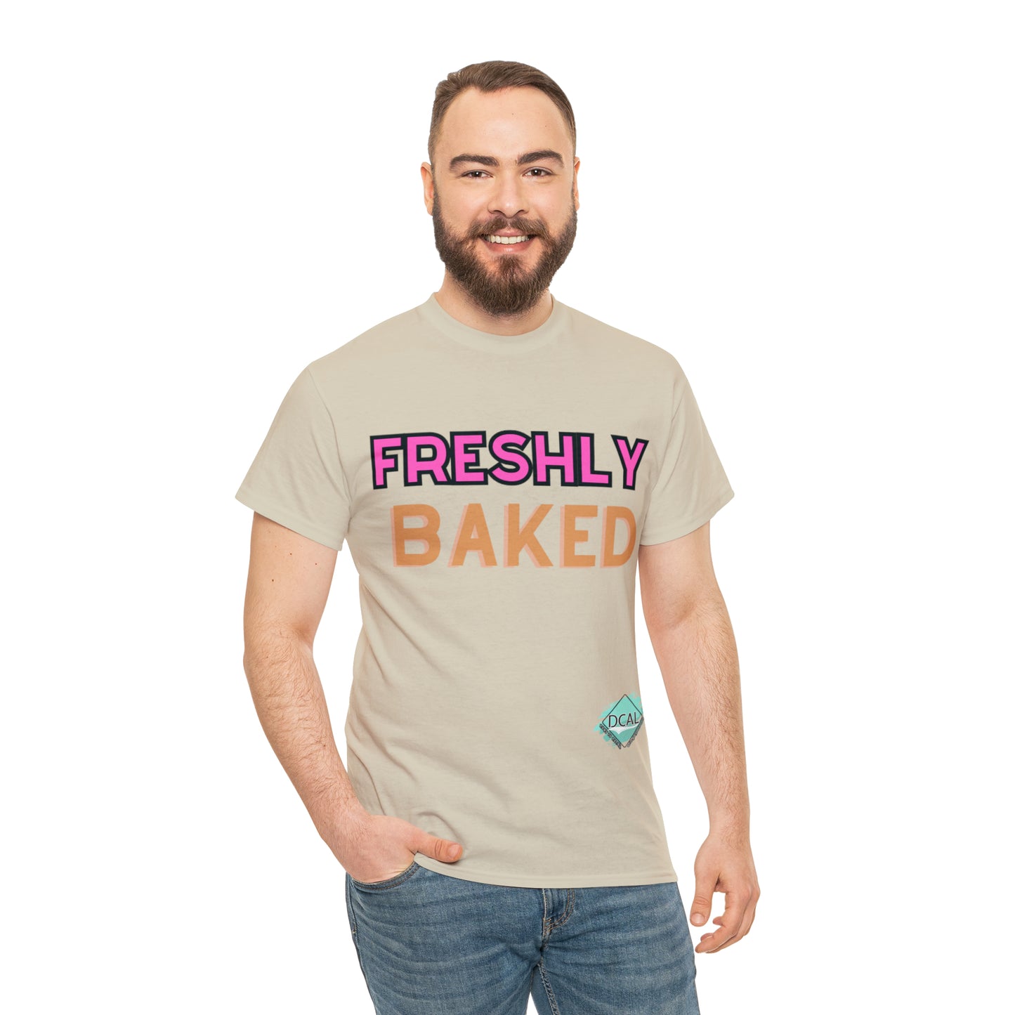 DCAL Graphic Tees "Freshly Baked" Unisex Heavy Cotton Tee